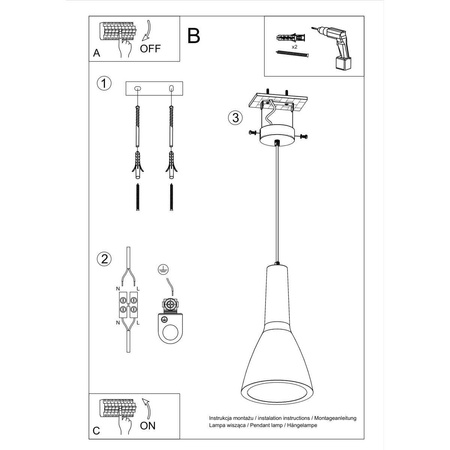 Lampa wisząca EMPOLI
