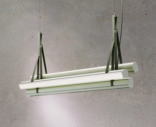 Kluś Lampa wisząca LED Tulip TU BUNCH ZW L=1131mm, mikropryzma liniowa, 76W, 3000K, DALI, NATURAL