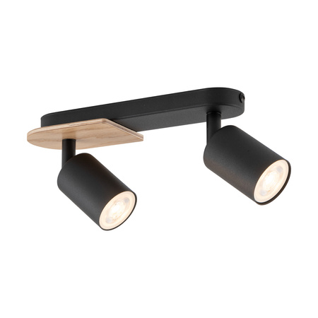 Lampa sufitowa COVER WOOD 2xGU10