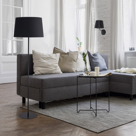 Lampa podłogowa MAJA Black E27
