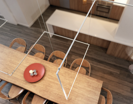 Profil PIKO-ZM, anodowany, srebrny, 1000 mm