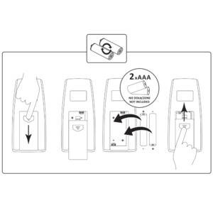 Naświetlacz solarny LED STREET-3 z czujnikiem PIR, czarny + pilot