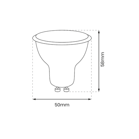Żarówka LED 9W GU10 4000K