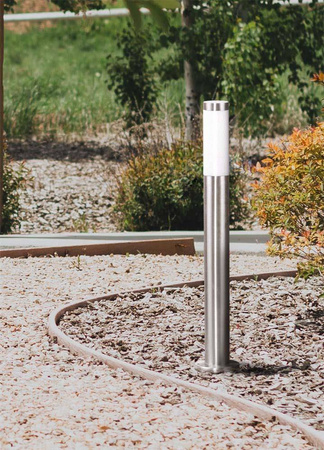 Prosty, zewnętrzny słupek ogrodowy K-LP231-650 z serii ANICA