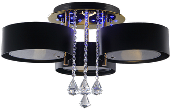 Lampa sufitowa Antila plafon 3xE27 22xLED z pilotem