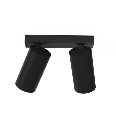 Nowodvorski Lampa sufitowa czarno złota reflektor MONO 