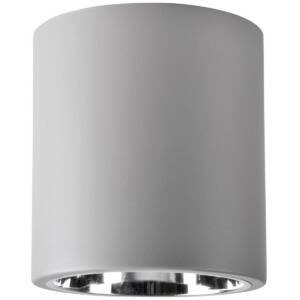 Oprawa natynkowa JUPITER 17 MD-5011 okrągła szara metalowa 1xE27