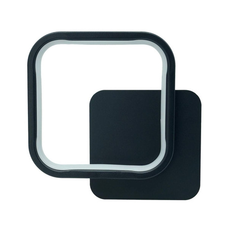 Kinkiet ścienny LED Clover 14W czarny 4000k