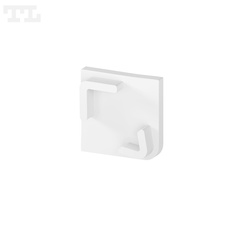 Komplet zaślepek bocznych białych P3-6 do osłonki C17 (1 szt. z otworem, 1 szt bez otworu) (nr kat 7703602)