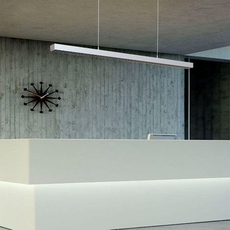 Oprawa V-TAC LED Linear SAMSUNG CHIP 60W Góra Dół Zwieszana Ściemnialna UGR6 Szara VT-7-61-S 4000K 6600lm 5 Lat Gwarancji