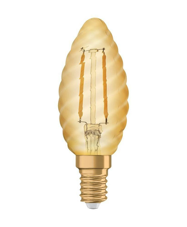 Żarówka led E14 2,5W 220lm 2400K vintage BW22 świeca Osram