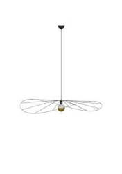 Lampa wisząca ESKOLA 70 czarna