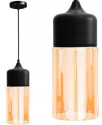 Lampa sufitowa wisząca szklana modern tuba LED