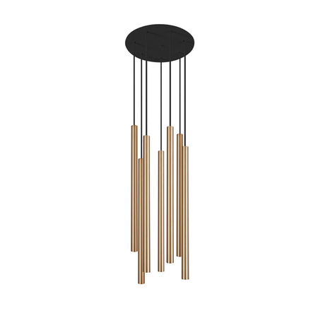 Nowodvorski Lampa wisząca mosiądz LASER 490