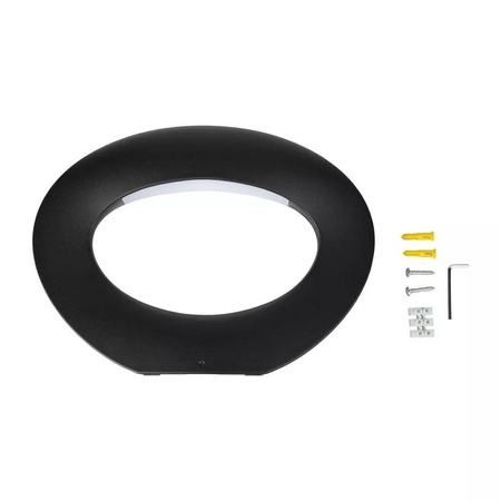 Kinkiet Ścienny V-TAC 9W LED Czarny VT-811 3000K 1070lm