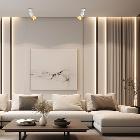 Oprawa Tulip Spot Biały 1xGU10