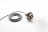 Przewód w oplocie kabel dekoracyjny ZEBRA 2x0,75
