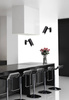 Reflektor czarny ruchomy 1xGU10 spot Colly 91-01658