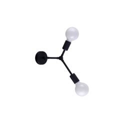 Nowodvorski Kinkiet regulowany czarny metalowy TWIG