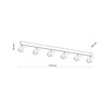 Lampa sufitowa TOP White 6xGU10