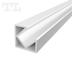 Profil LED P3-5  wąski narożny Linia Mikro 2000 mm biały lakierowany (nr kat 863511)
