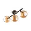 Lampa sufitowa ESTERA Brown 3xG9