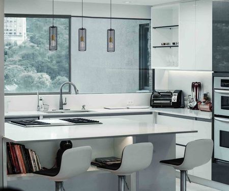 Lampa wisząca typu listwa z trzema źródłami światła K-4936 serii GABIA