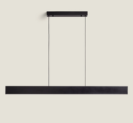 Lampa wisząca Oprawa Liniowa LED 30W CCT barwa zmienna Wanda 120cm czarna