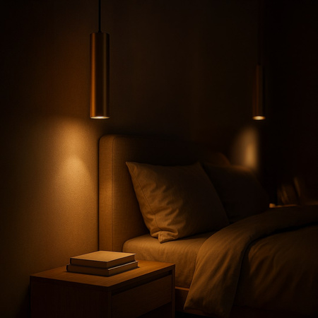 Lampa wisząca GENESIS BLACK GOLD 1xGU10