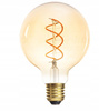 Żarówka dekoracyjna LED spirala E27 G95 5W bardzo ciepła 1800K