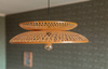 Lampa wisząca  boho ZEN bambusowa duża 60cm TH07