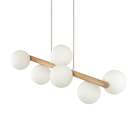 Lampa wisząca ESTERA Wood 7xG9