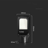 Oprawa Uliczna LED V-TAC 30W 110st IP65 VT-15035ST 6500K 2510lm