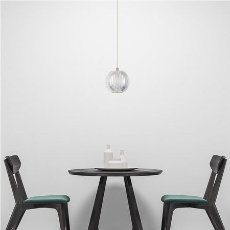 Lampa wisząca Brillant 1 złota LED CCT