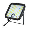 Projektor LED Solarny V-TAC 30W IP65, Pilot Timer, LiFePo 6.4V 6000mA Czarny VT-432 6400K 4800lm 3 Lata Gwarancji