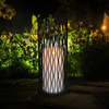 Lampa dekoracyjna Led NYBORG XL czarna 35 cm  IP44 na baterie