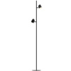 Lampa podłogowa LED RAWI Czarna 3000K