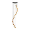 Lampa wisząca AURORA Gold 16xG9