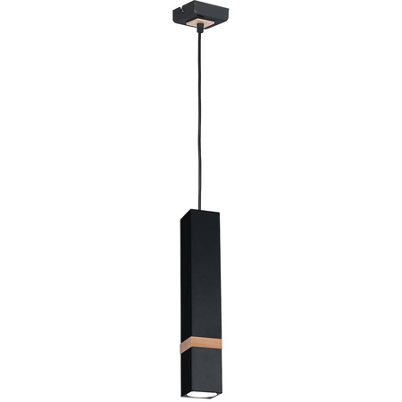 Lampa wisząca VIDAR BLACK 1xGU10 czarna