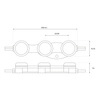 MODUŁ LED EKO-SSPRO3 3000K 1,1W 120S50