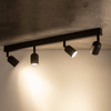 Lampa sufitowa TOP Black 4xGU10