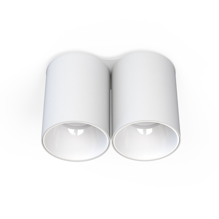 Nowodvorski Lampa punktowa natynkowa podwójna biała EYE TONE