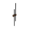 Tk Lighting FLASH WOOD ORZECH kinkiet 2xLED