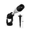 Oprawa MINITOMMY SPIKE czarny X LED GU10 4,5W 4000K