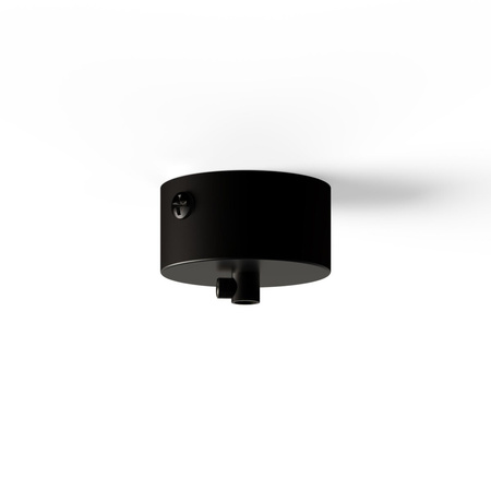 Kluś Podsufitka Fi-60mm, czarny, stal