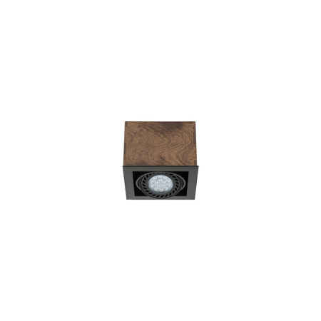 Nowodvorski Lampa punktowa natynkowa drewniana BOX ANTIQUE ES111 