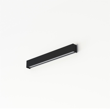 Nowodvorski Kinkiet czarny STRAIGHT WALL LED S 