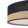 Lampa sufitowa PAGLIA Black 4xE27 450