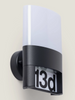 Kinkiet Ścienny Zewnętrzny LED 10W Aluminium do Numeracji Domów Mulham