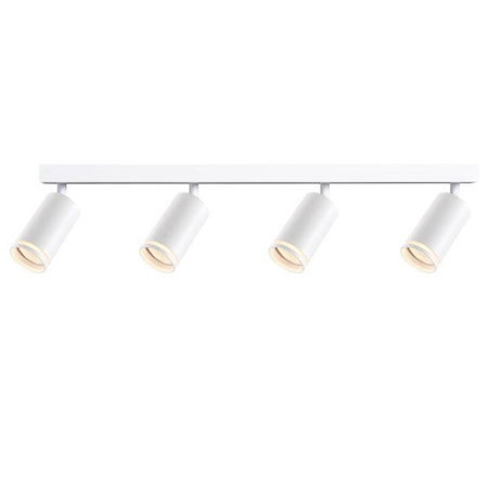 Lampa ścienno-sufitowa PARIS 4 GU10 Biała